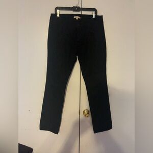 NWOT- Women’s Cabi Black Straight Leg Jean. Size 12 Retails over$100 No callouts